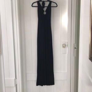 Black long dress
